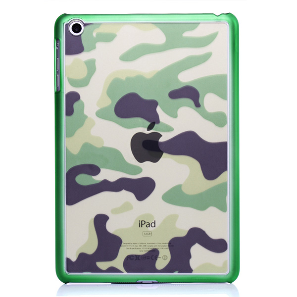 Transparent and colorful case for apple ipad mini