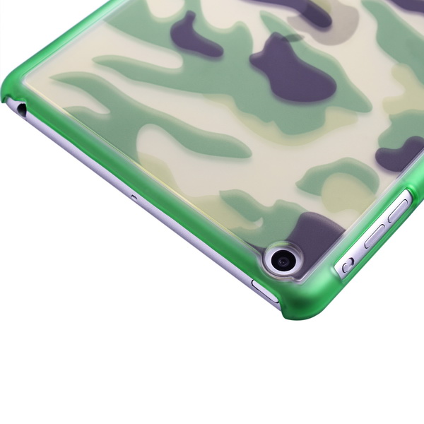 Transparent and colorful case for apple ipad mini